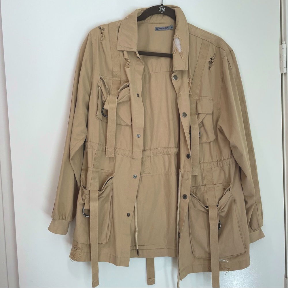 CARMAR Distressed Utility Jacket